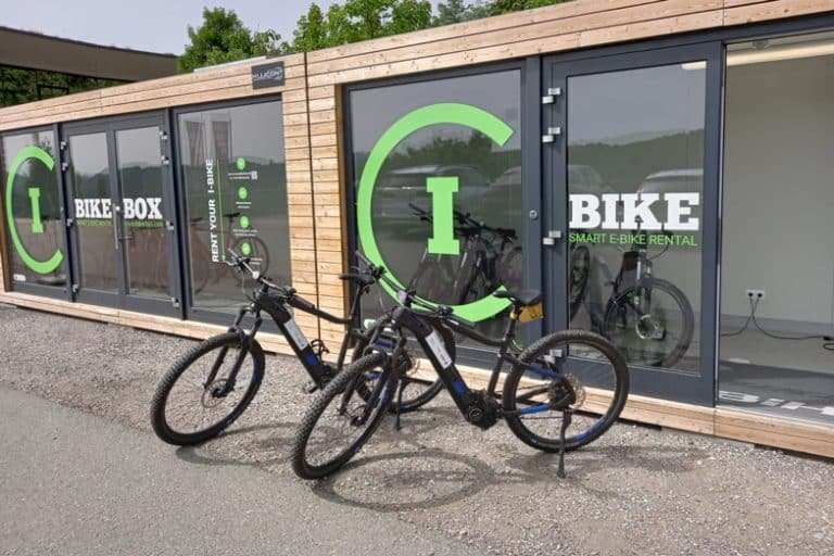 Bike Box for rental bikes