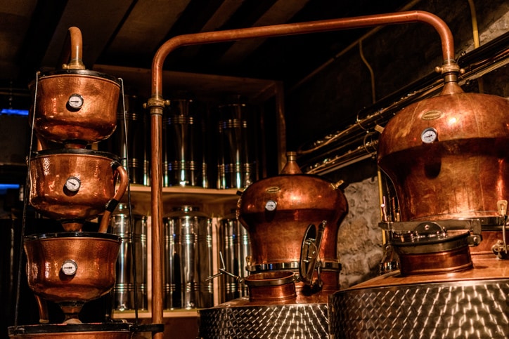 Gin distillery